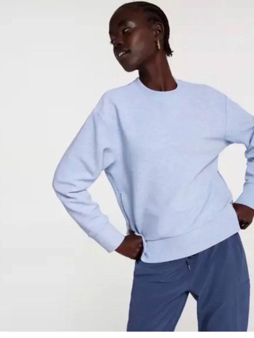 Calia Side Zip Sweatshirt